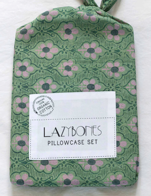 Summer Flowers pillowcase set *organic cotton