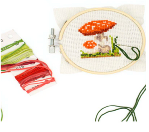 Mini Cross Stitch - Embroidery Kit