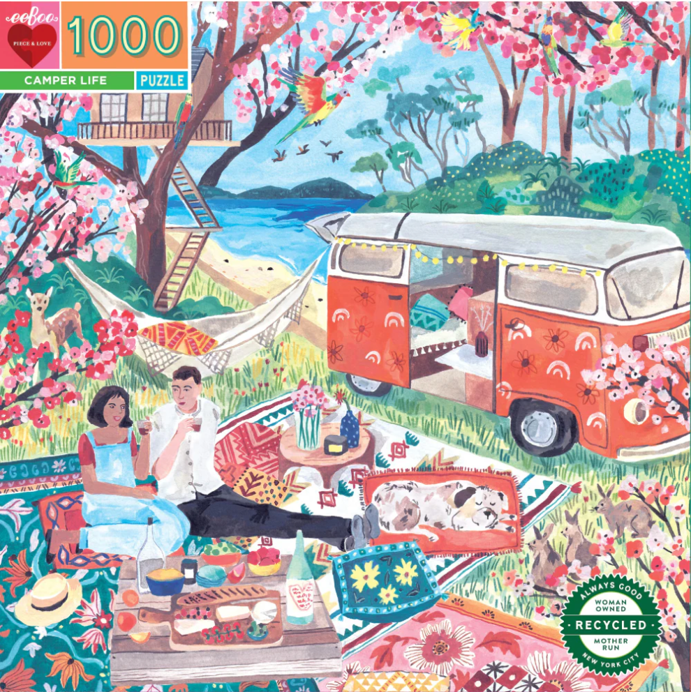 1000 pc puzzle – Camper Life