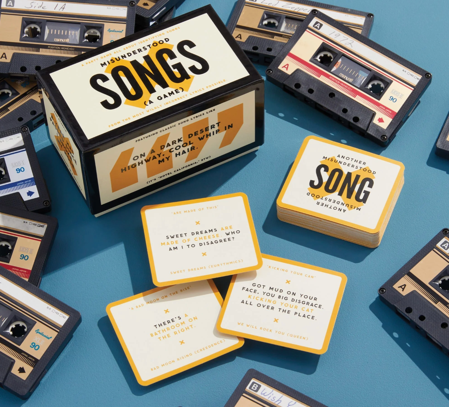 Misunderstood Songs Game